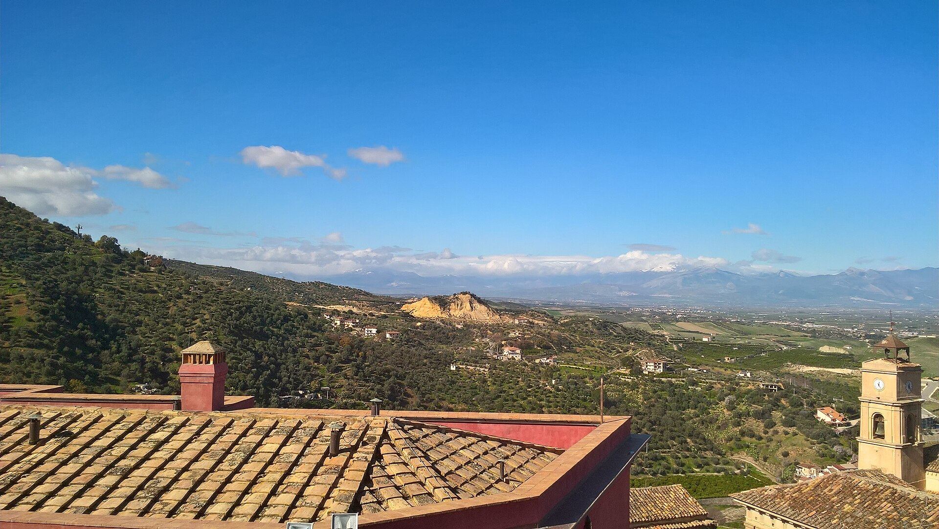 Panorama da Corigliano Calabro
